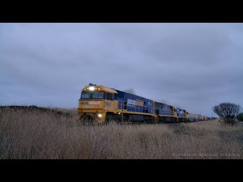 7MP5 Pacific National Freight Train - PoathTV Australian Railways