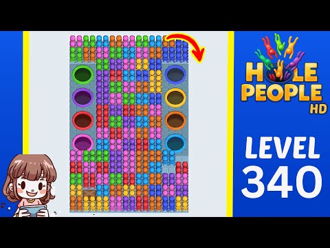 Hole People Level 340 Solution Walkthrough