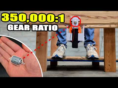 Can a $1 motor lift me up?