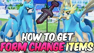 How to get ALL Form Change Items in Pokemon Scarlet Violet