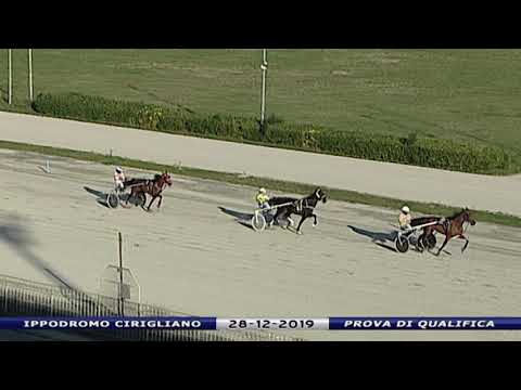 Aversa trotto 28 Dicembre 2019 - Prova di qualifica