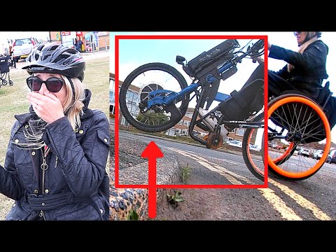 ♿️ MOBILITY AID REVIEW: Taking out my Batec Electric for the first time. My husband was worried!