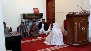 preview picture of video 'Jumat 22/3-2019,Wanita non muslim asal Toraja, masuk islam di Masjid As Salam PT. Imip Morowali.. In'