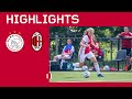Highlights | Ajax Vrouwen - AC Milan