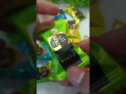 Dry Fruit Pista Chocolate Toffee || 💚 Love Chocolate #shorts #shortvideo #chocolate