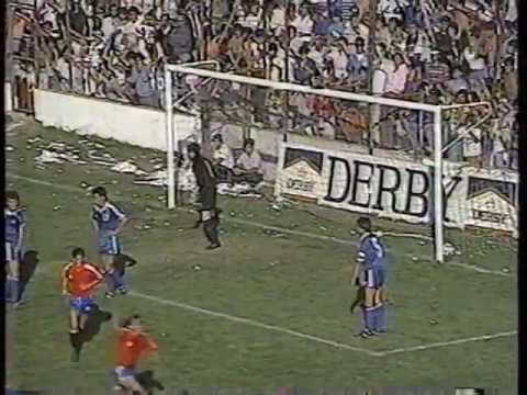 U. DE CHILE 1-5 U. Española. Grupos, Copa Apertura Digeder 1990