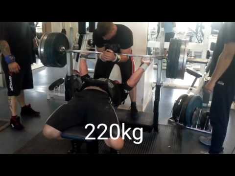 Teemu Leppänen 10.8.2016 Benchpress