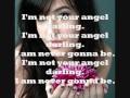 Angel Kate Voegele lyrics