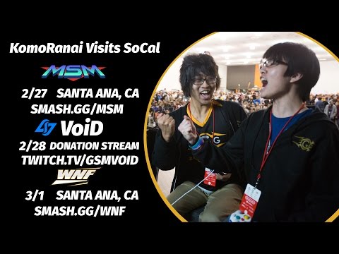Komorikiri & Ranai visits SoCal 2/27 to 3/1!
