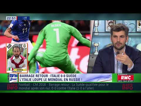 After Foot du lundi 13/11 – Partie 3/6 - Débrief d'Italie/Suède (0-0)