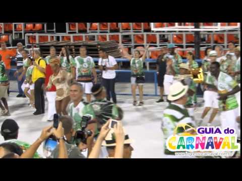 Ensaio técnico no Sambódromo da Acadêmicos do Cubango