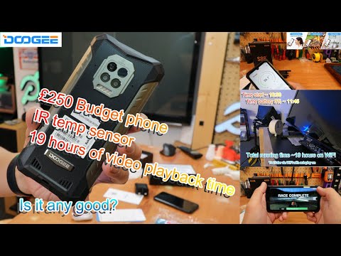 DOOGEE S86 Pro Rugged Smartphone 8GB 128GB 8500mAh review by Benson Chik 19 hours video playback