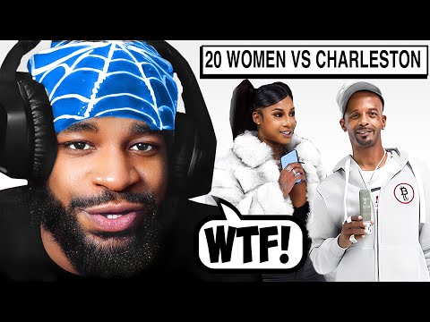 Tbvnks Reacts to 20 WOMEN VS CHARLESTON WHITE..