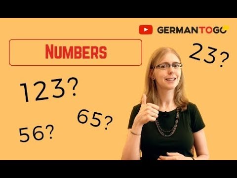 Practise the German numbers - German to Go