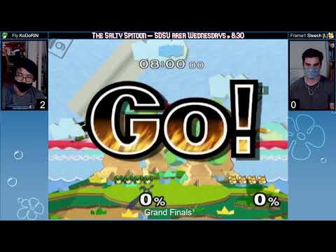 Salty Spitoon Melee #18 Grand Finals - KoDoRiN (marth) vs Steech (fox)