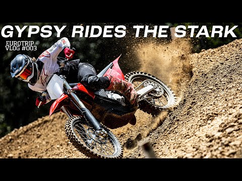 Gypsy Tales Eurotrip - vlog 3 - Riding the Stark Varg - Is this the future of Motocross & Supercross