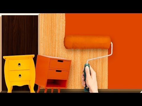HOW TO PAINT MDF AND MDP? - Renovating Old Furniture