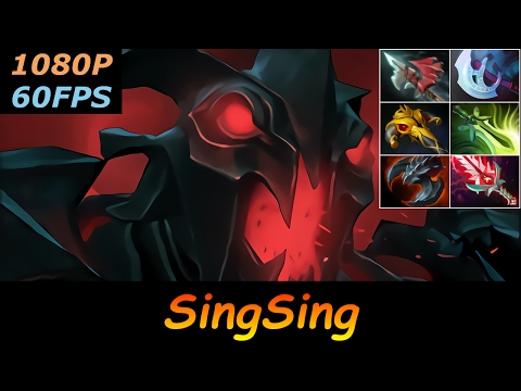 Dota 2 SingSing Shadow Fiend Pro Top MMR 22/3/10 Ranked Full Gameplay