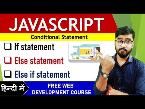 Javascript If Else Statements Explained In Hindi Conditional Coding Tutorial