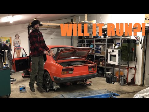 BARN FIND ŠKODA 105- WILL IT RUN?