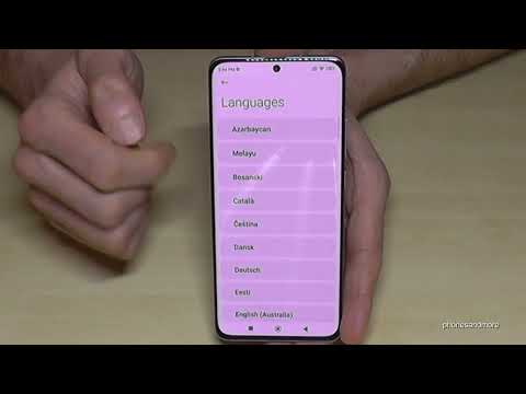 Xiaomi 12 (Pro): How to change the language?