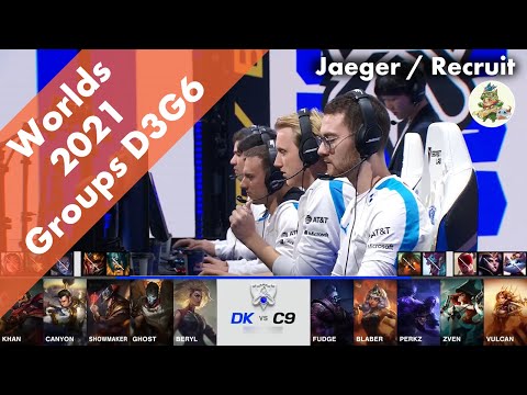 DK(Khan グレイブス) VS C9(Fudge ジャックス) D3G6 ハイライト Group A - Worlds 2021 Group Stage by YAMA
