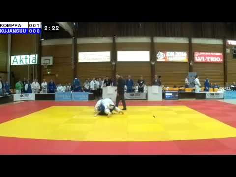 Sovelletun judon SM 2014: Sov N-78: KOMPPA - KUJANSUU