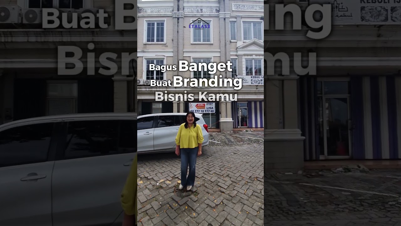 Rare Shop House in Gading Serpong, Fronting Sayap Boulevard Road, 3 Floors, Clean Ready to Use