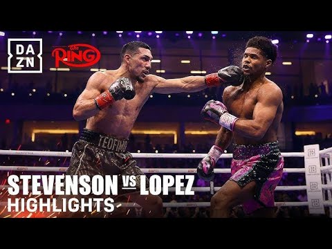 Teofimo Lopez vs Shakur Stevenson Full Fight   Stevenson vs Lopez Full Fight