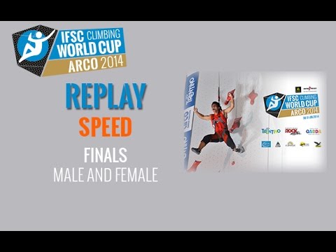 IFSC Climbing World Cup Arco 2014 - Speed - Final - Men/Women