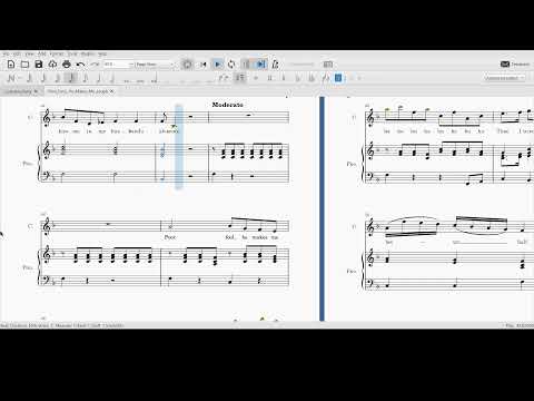 Poor Fool He Makes Me Laugh with Vocal Line