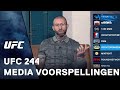 UFC 244 Media voorspellingen