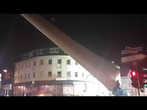 Selbstfahrer (Spmt) mit 41m Windradflügel