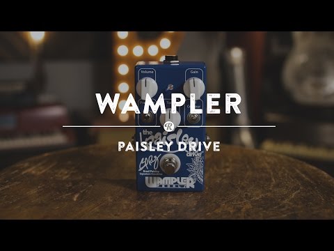 Wampler Paisley Drive Brad Paisley Signature Overdrive Pedal | Reverb