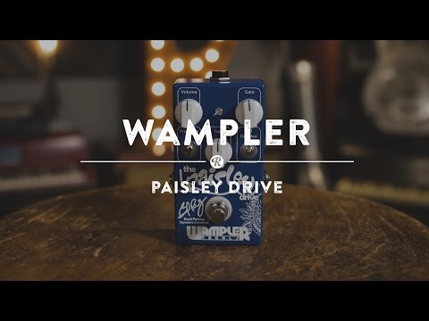 Wampler Paisley Drive Brad Paisley Signature Overdrive Pedal