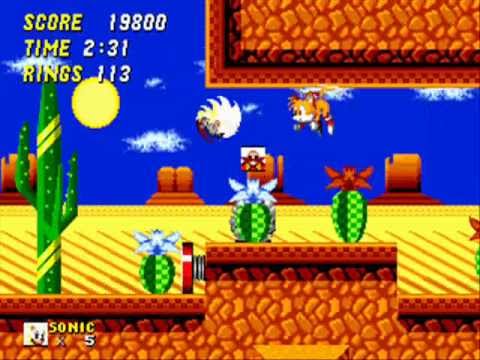 Sonic the Hedgehog 2: Scrapped Zones: Dust Hill Zone