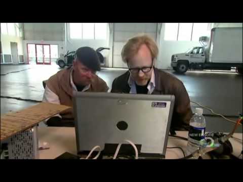 Mythbusters - Bullet Dropped Vs. Bullet Fired HD