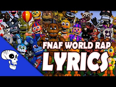 FNAF World Rap LYRIC VIDEO by JT Music - "Join the Party"