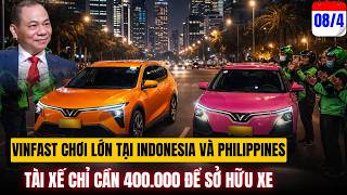 VinFast Chơi Lớn Tại Indonesia Và Philippines: Tài Xế Chỉ Bỏ 400k Để Làm Chủ Xe Chạy Dịch Vụ 