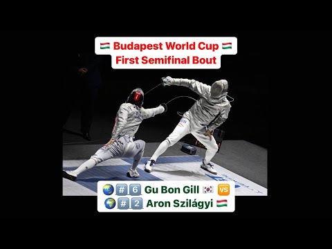Budapest World Cup 2023 SMS - L4 - Gu Bon Gil KOR v Aron Szilagyi HUN