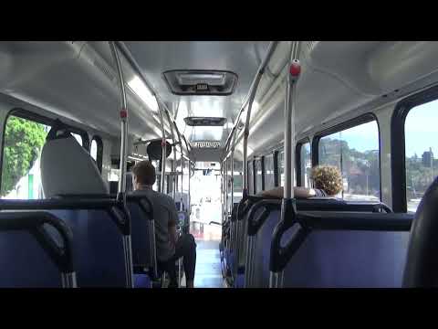 CDC NSW Mercedes-Benz O500LE (6423, Custom CB80 Series II, ZF): 141 outbound (Video 1/2)