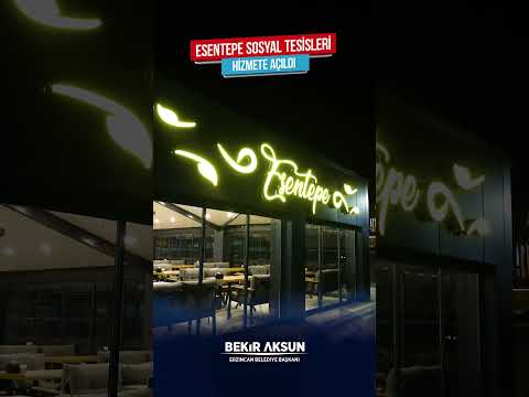 Esentepe Sosyal Tesisleri Hizmete Açıldı. 14.03.2024