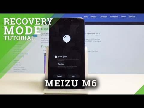 MEIZU M6 Recovery Mode | Flyme Recovery Menu