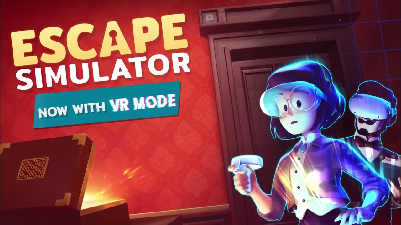 Escape Simulator free VR update release trailer teaser