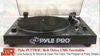 Video thumbnail for Pyle Belt Drive USB Turntable -- Review PLTTB1 by pylecustomerreview