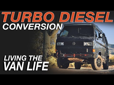 Turbocharged Transformation | I Converted my VW Vanagon to Boxeer TDI Diesel | Living The Van Life