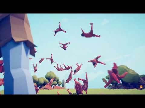 TABS Halflings vs. Treegiant!