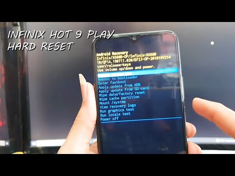 INFINIX HOT 9 PLAY HARD RESET FACTORY RESET