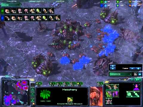 Part 1 - TSL Hyun (Zerg) vs Blast Tefel (Zerg) - ZvZ - Starcraft 2 SC2