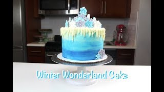 How to Make a Winter Wonderland Cake | CHELSWEETS